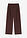 Pantalón con pinzas y cinturilla cómoda - Marrón oscuro - bonprix