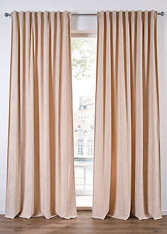 Cortina con suave estructura bouclé (1 unidad)