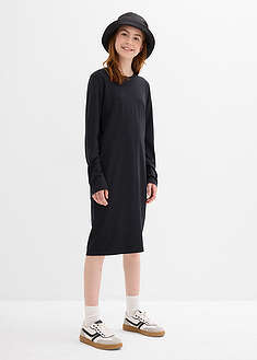 Vestido de punto de mezcla de algodón orgánico elástico (2 unidades)