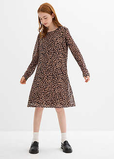 Vestido corto de malla