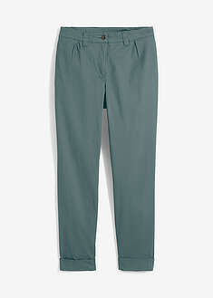 pantalon-chino-hasta-el-tobillo-de-mezcla-de-algodon-elastico