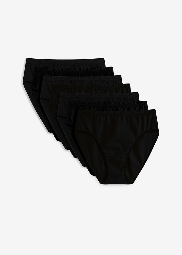 Bragas de algodón orgánico (7 unidades)