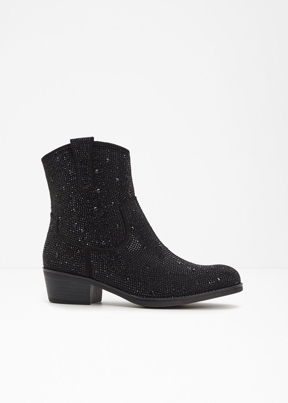 Botines tipo cowboy de Marco Tozzi Negro • € • bonprix