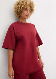 Sudadera larga de algodón puro