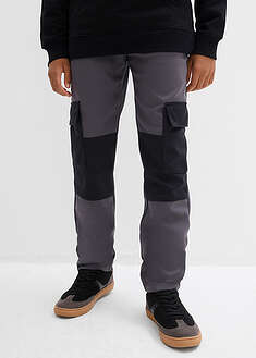 Pantalón cargo de softshell, con ancho ajustable