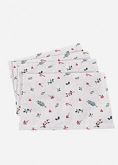 Manteles individuales con motivos navideños (4 unidades)