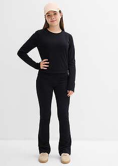 Camiseta de manga larga y pantalón de punto (2 unidades)