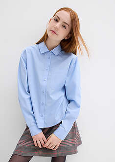 Blusa holgada de algodón puro