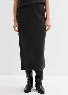 Falda de punto de algodón puro