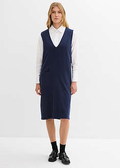 Vestido de punto de algodón puro