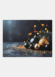 Felpudo con diseño navideño