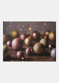 Felpudo con motivo navideño