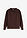 Sudadera holgada de neopreno suave - Marrón oscuro - bonprix