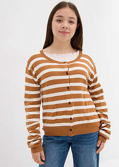 Chaqueta de punto fino de mezcla de viscosa suave