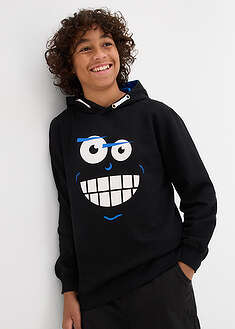 Top con capucha y cara divertida