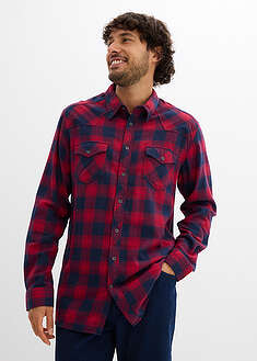 Camisa de franela de algodón puro