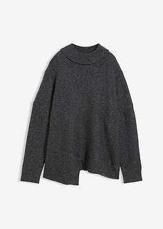jersey-con-dobladillo-asimetrico-y-contenido-de-lana