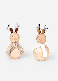 Alce decorativo (2 unidades)