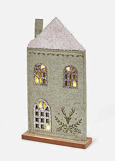 Casa decorativa con led