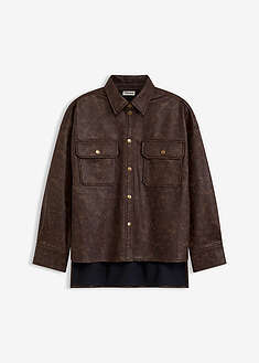 camisa-de-piel-sintetica-con-efecto-desgastado