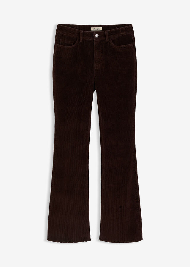 Pantalón acampanado de pana