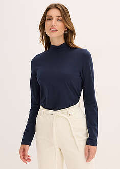 Camiseta ajustada de manga larga