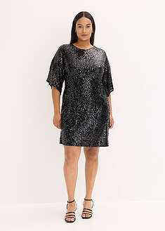 Vestido oversize de lentejuelas