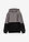 Sudadera con capucha de algodón orgánico - Gris ahumado-negro estampado - bonprix