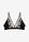 Bralette de encaje bicolor - Negro-blanco lana - bonprix