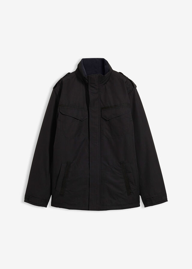Chaqueta funcional impermeable con capucha enrollable