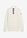 Jersey estructurado de algodón reciclado con cuello alto - Blanco lana - bonprix