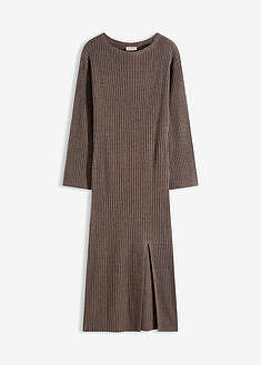 vestido-de-punto-con-abertura