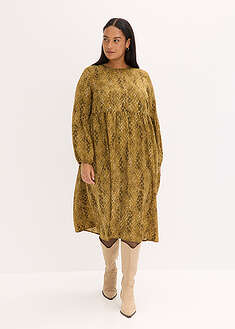 Vestido midi de satén fluido