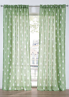 Cortina de algodón orgánico (1 unidad)