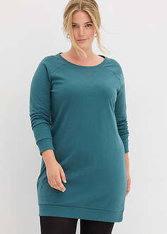 Vestido tipo sudadera de felpa suave