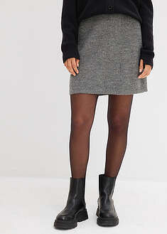 Falda corta de punto