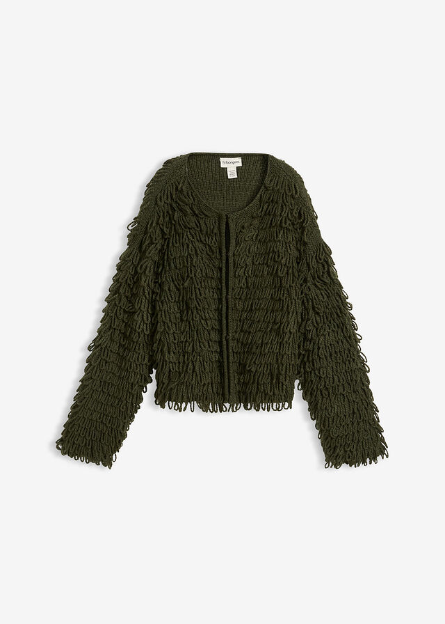 Chaqueta de punto grueso
