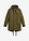 Parka de invierno con forro polar - Verde oliva oscuro - bonprix