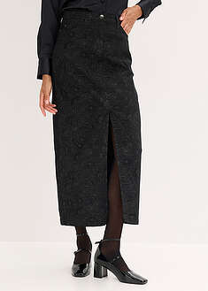 Falda elástica de algodón