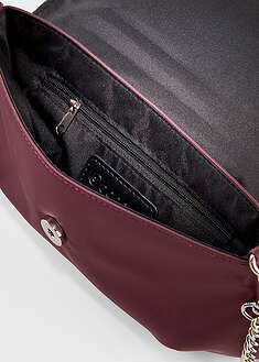 Bolso clutch con adornos de pedrería