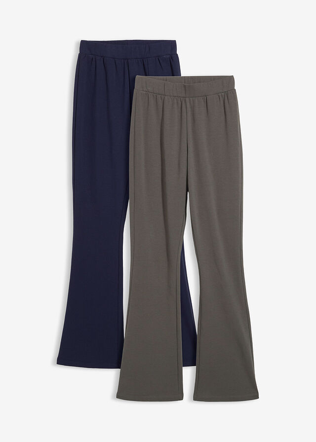 Leggings térmicos con corte bootcut (2 unidades)