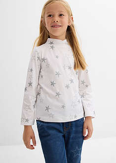 Camiseta de manga larga de mezcla de algodón orgánico elástico (2 unidades)