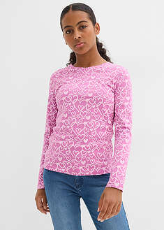 Camiseta de manga larga de algodón orgánico puro (3 unidades)
