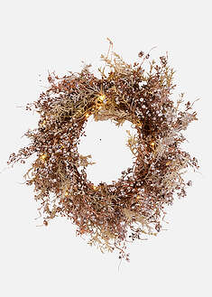 Corona decorativa led para pared