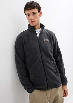 Chaqueta polar suave con bolsillos