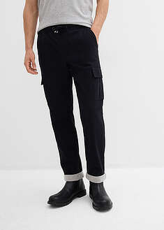 Pantalón térmico con corte relajado y diseño tapered