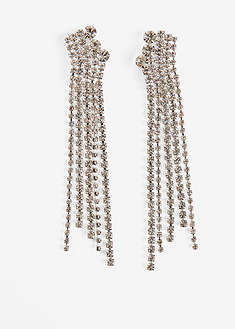 Pendientes con piedras brillantes