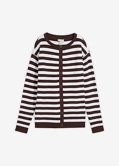 chaqueta-de-punto-fino-con-cuello-redondo