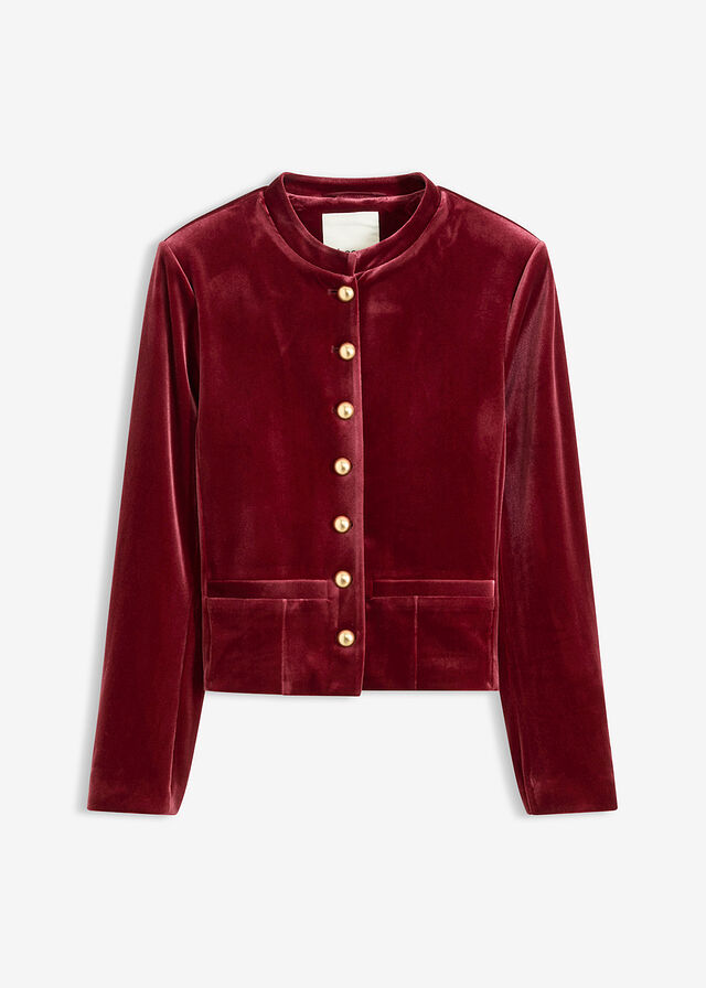 Chaqueta de terciopelo