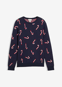 jersey-de-punto-fino-con-motivo-navideno